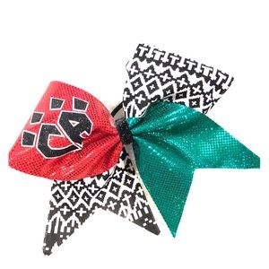 CA claw cheer bow fun pattern